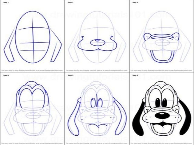 40 Easy Step by Step Tutorials to Draw a Cartoon Face