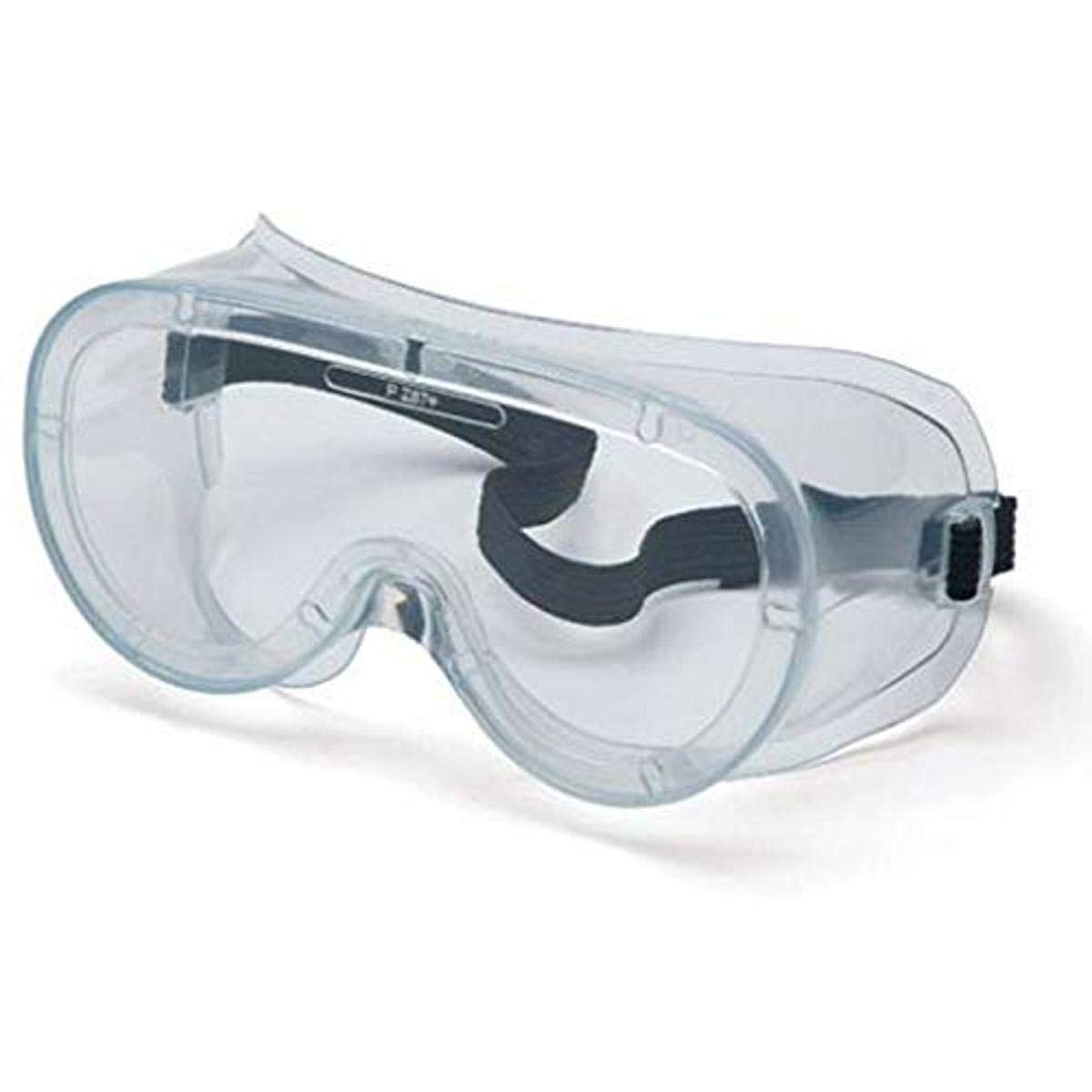 Safety goggles are on display