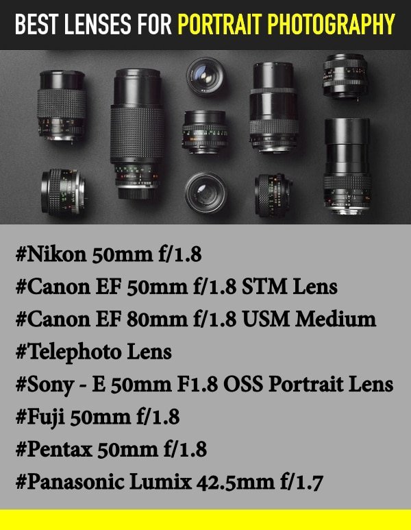 Best Lenses for Portrait Photography