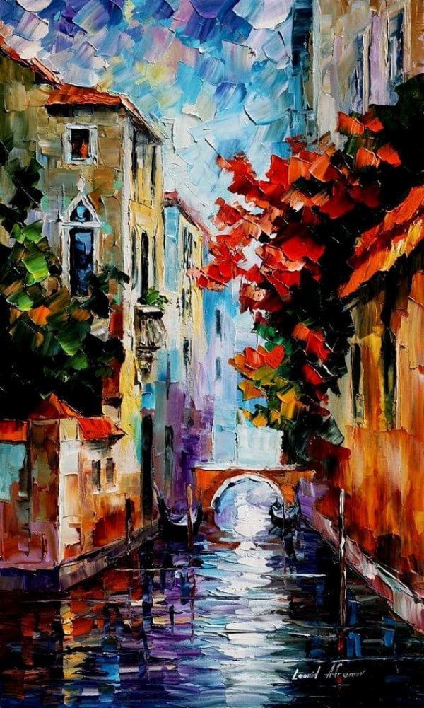 Palette Knife Paintings