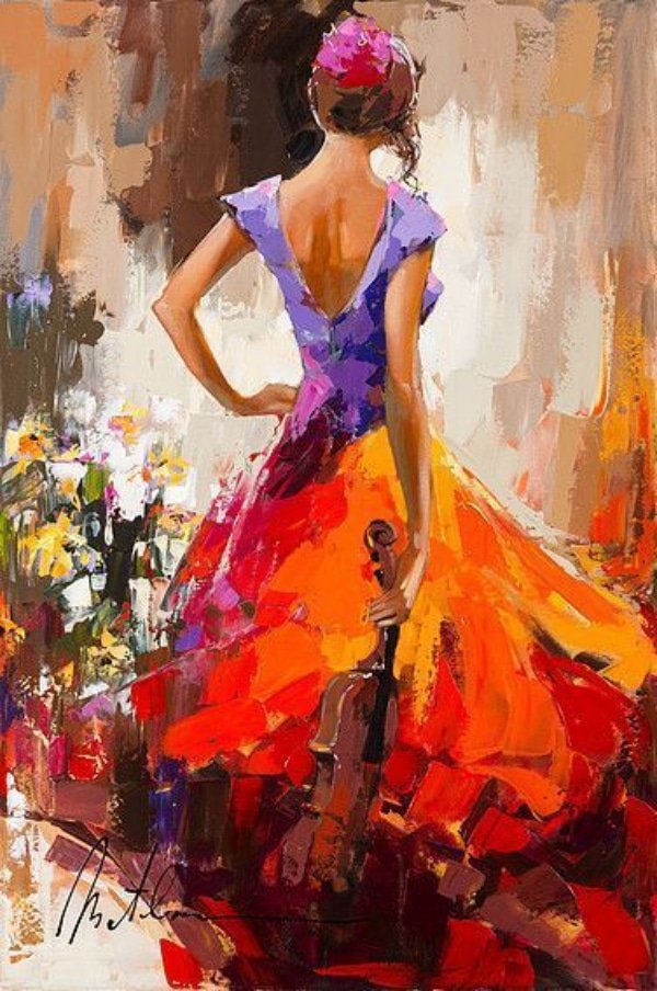 Palette Knife Paintings