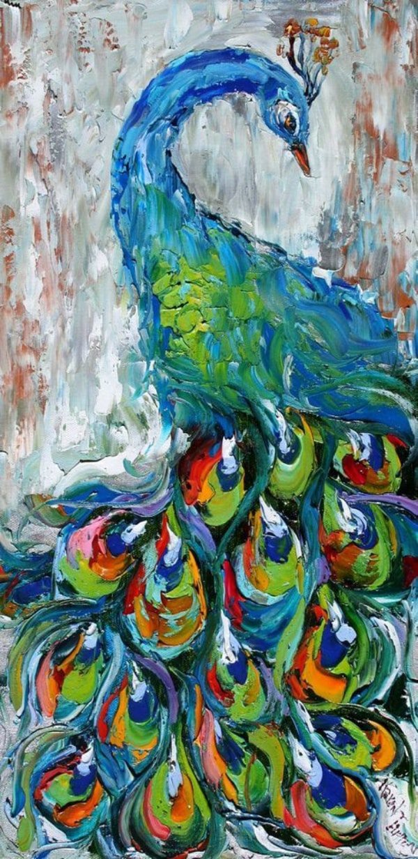 45 Beautiful Palette Knife Paintings Ideas Artisticaly