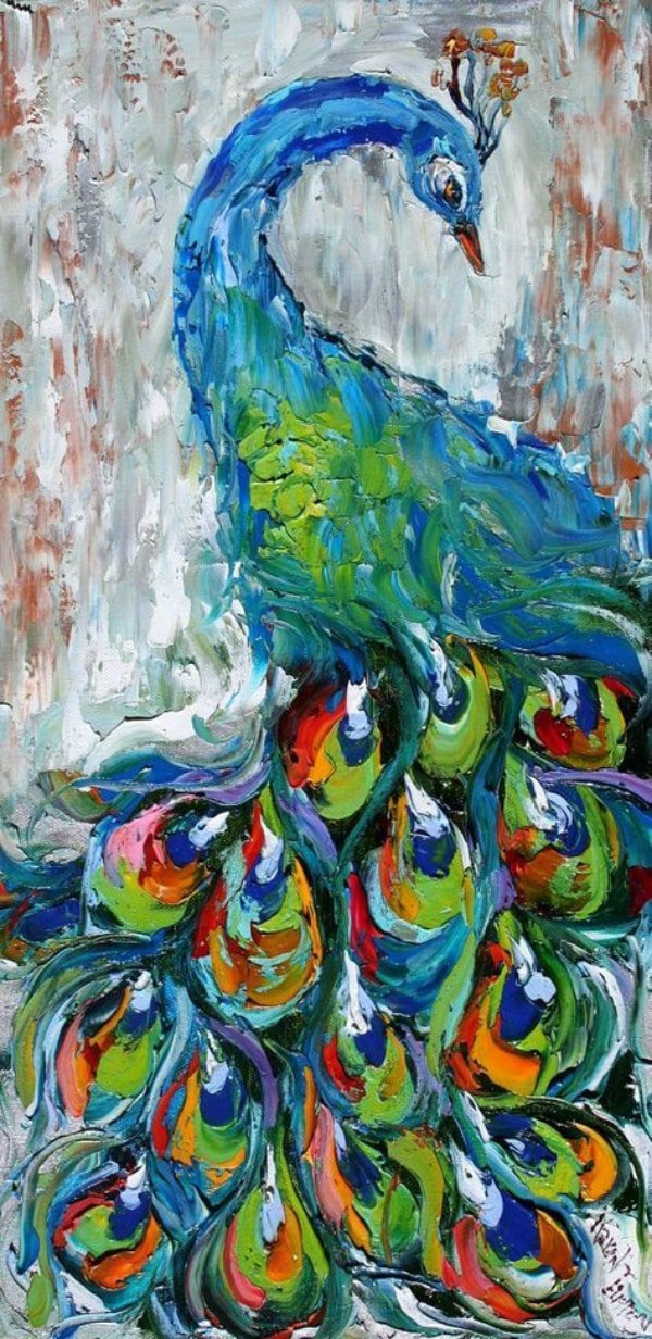 45 Beautiful Palette Knife Paintings Ideas | Artisticaly - Inspect the