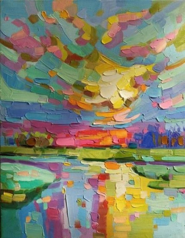 Palette Knife Paintings