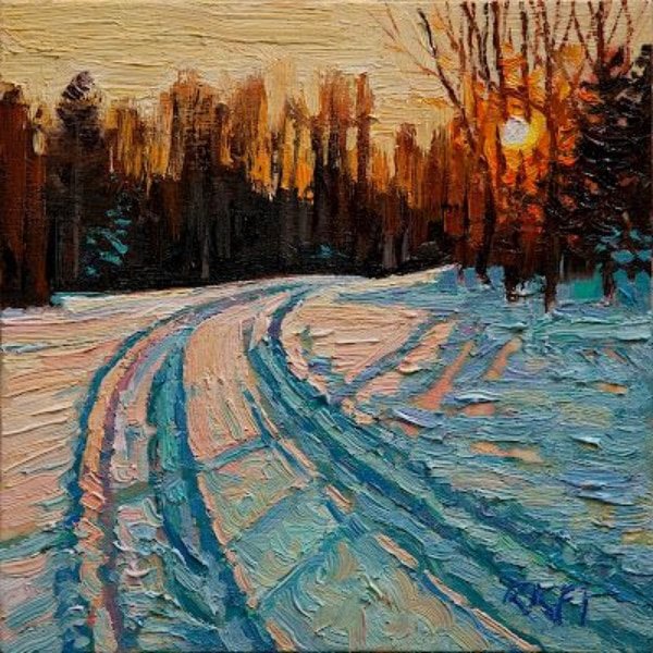 Palette Knife Paintings