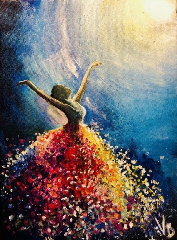 45 Beautiful Palette Knife Paintings Ideas Artisticaly