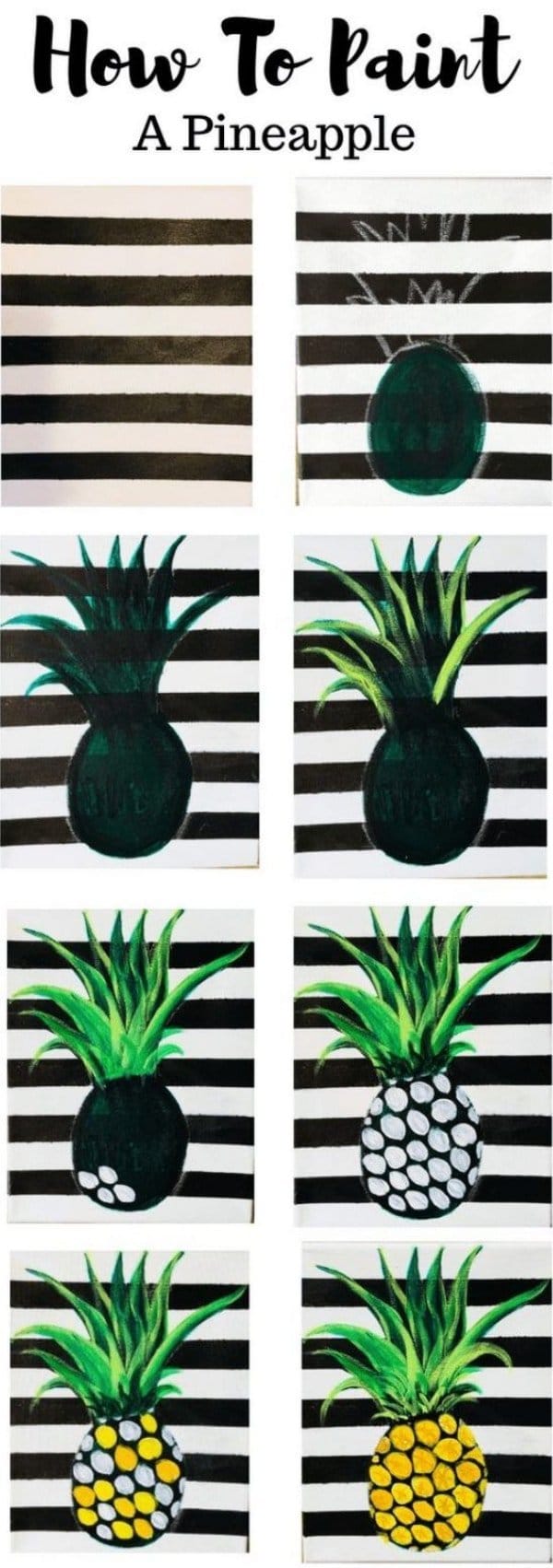 25 DIY Canvas Paintings Tutorials Explained for Beginners | Artisticaly