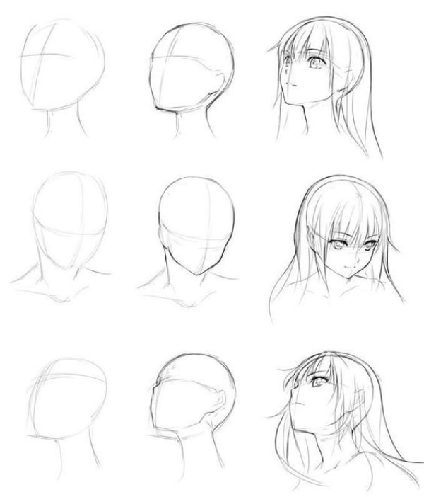 Easy Step by Step Tutorials to Draw a Cartoon Face