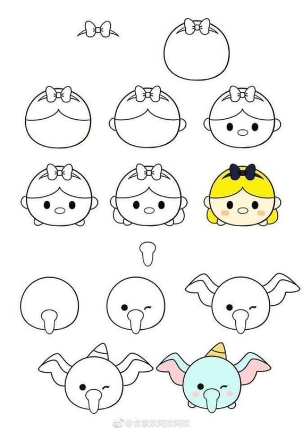 Easy Step by Step Tutorials to Draw a Cartoon Face