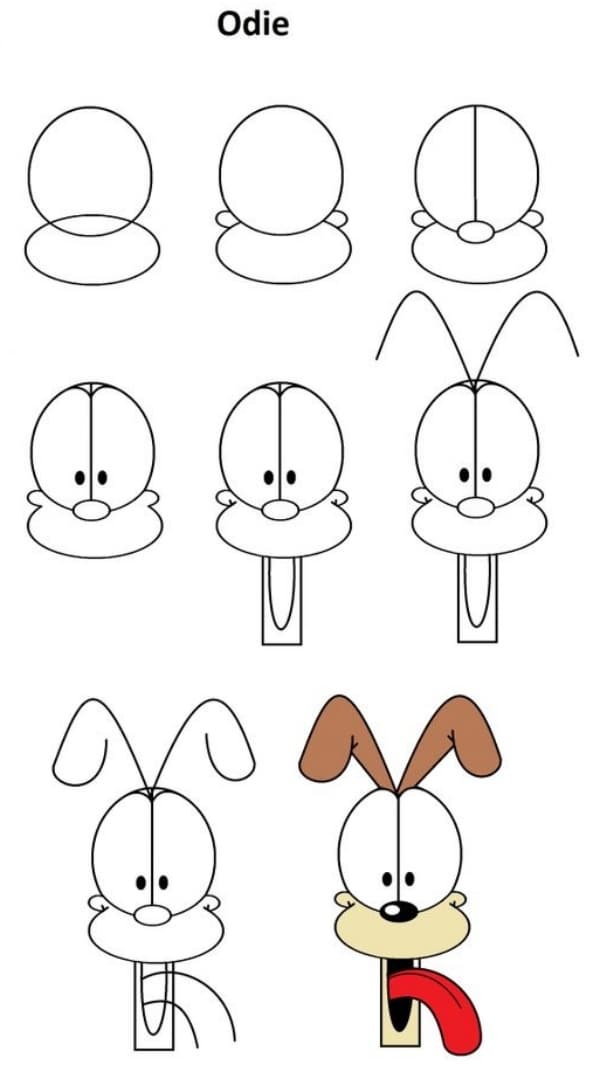 Easy Step by Step Tutorials to Draw a Cartoon Face