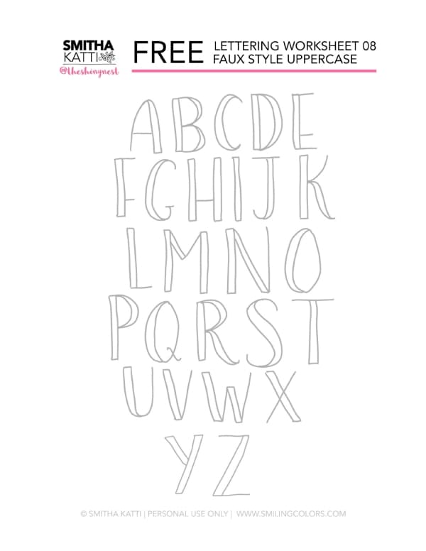 Easy-and-Free-Lettering-Worksheets-for-Beginners