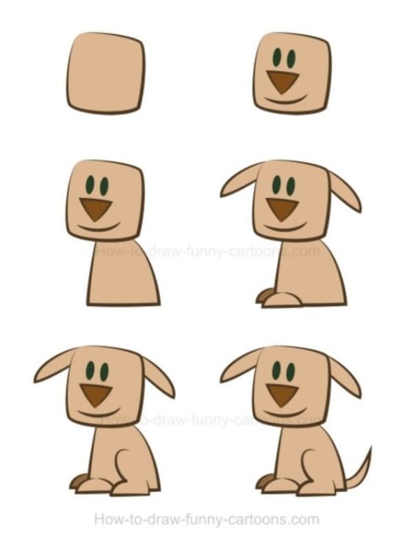 How-to-Draw-a-Dog-Step-by-Step-Dog-Drawing-Tutorials