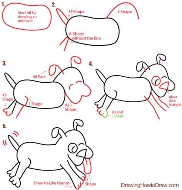 How-to-Draw-a-Dog-Step-by-Step-Dog-Drawing-Tutorials