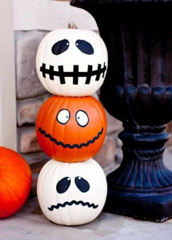 Interesting-No-Carve-Pumpkin-Decorating-Ideas-for-Kids