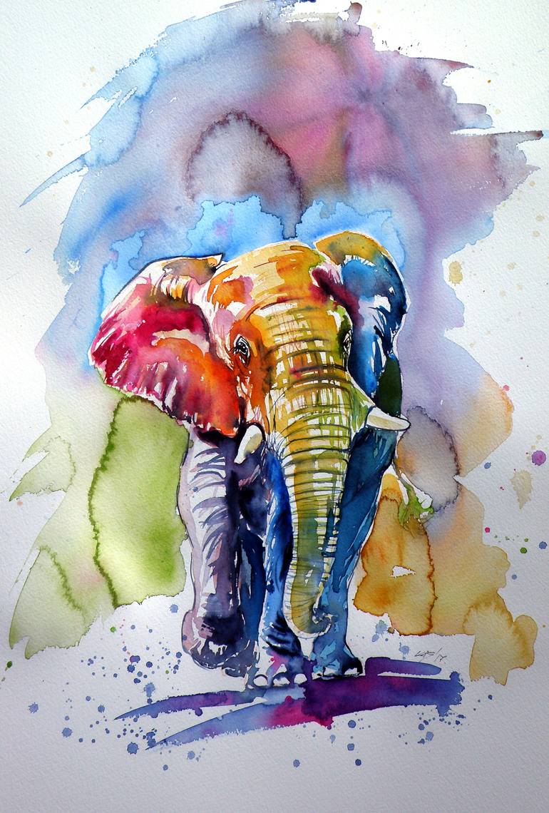 10 Cute Animal Watercolor Paintings in 2020 | Artisticaly - Inspect the